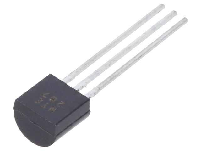 Transistor: NPN; bipolaire; 300V; 0,5A; 1,5W; TO92 Transistor: NPN; bipolaire; 300V; 0,5A; 1,5W; TO92